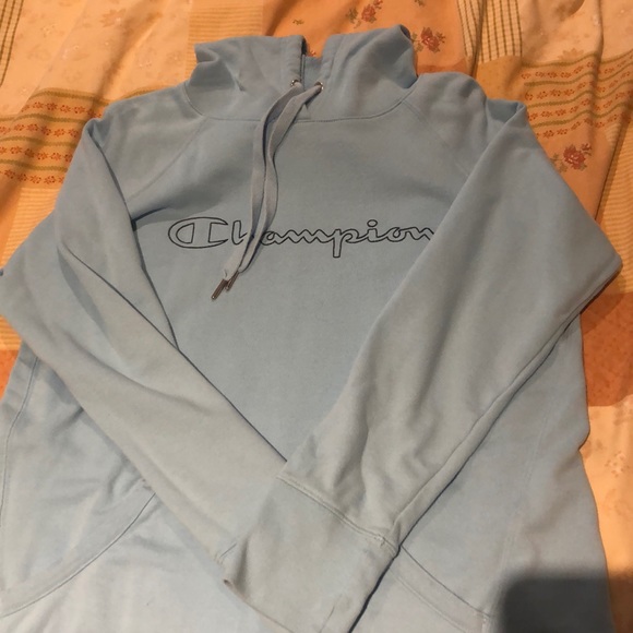 Blue champion hoodie - Picture 1 of 1